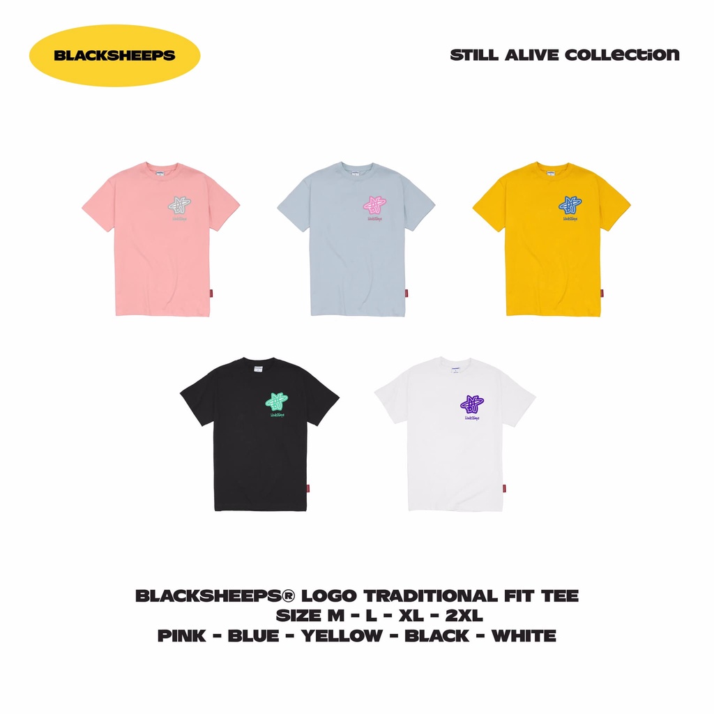 Áo thun BLACKSHEEPS® aka BlackSheeps Logo Traditional fit Tee – Shop ...